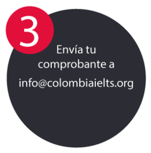 Pasos IELTS envía comprobante